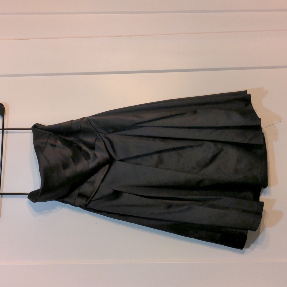 Strapless little black dress